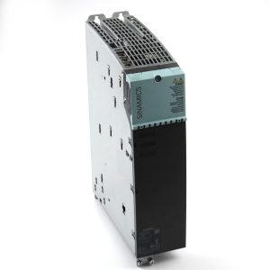 6SL3120-1TE23-0AA4 SINAMICS S120 single motor module rating plate and DC link connection