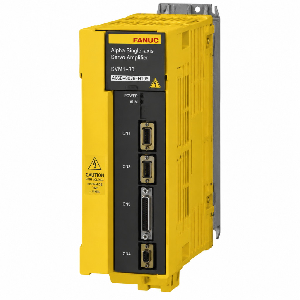 A06B-6079-H106 Fanuc Alpha single-axis servo amplifier SVM1-80