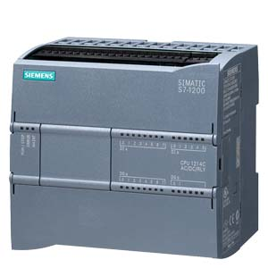 SIMATIC S7-1200, CPU 1214C, COMPACT CPU, AC/DC/RLY, ONBOARD I/O: 14 DI 24V DC; 10 DO RELAY 2A; 2 AI 0 - 10V DC, POWER SUPPLY: AC 85 - 264 V AC AT 47 - 63 HZ, PROGRAM/DATA MEMORY: 100 KB NOTE: !!V14 SP2 PORTAL SOFTWARE IS REQUIRED TO PROGRAM!! SIMATIC S7-1200, CPU 1214C, COMPACT CPU, AC/DC/RLY, ONBOARD I/O: 14 DI 24V DC; 10 DO RELAY 2A; 2 AI 0 - 10V DC, POWER SUPPLY: AC 85 - 264 V AC AT 47 - 63 HZ, PROGRAM/DATA MEMORY: 100 KB NOTE: !!V14 SP2 PORTAL SOFTWARE IS REQUIRED TO PROGRAM!!