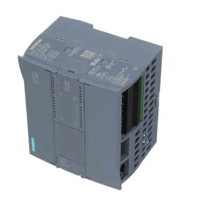 SIMATIC S7-1200, CPU 1214C, COMPACT CPU, AC/DC/RLY, ONBOARD I/O: 14 DI 24V DC; 10 DO RELAY 2A; 2 AI 0 - 10V DC, POWER SUPPLY: AC 85 - 264 V AC AT 47 - 63 HZ, PROGRAM/DATA MEMORY: 100 KB NOTE: !!V14 SP2 PORTAL SOFTWARE IS REQUIRED TO PROGRAM!! SIMATIC S7-1200, CPU 1214C, COMPACT CPU, AC/DC/RLY, ONBOARD I/O: 14 DI 24V DC; 10 DO RELAY 2A; 2 AI 0 - 10V DC, POWER SUPPLY: AC 85 - 264 V AC AT 47 - 63 HZ, PROGRAM/DATA MEMORY: 100 KB NOTE: !!V14 SP2 PORTAL SOFTWARE IS REQUIRED TO PROGRAM!!
